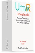 Cover Umweltrecht: UmwR
