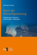 Cover Recht der Rohstoffgewinnung