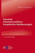 Cover Erbschein – Erbscheinsverfahren – Europäisches Nachlasszeugnis