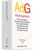 Cover Arbeitsgesetze: ArbG