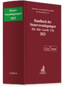 Cover Handbuch der Steuerveranlagungen 2025
