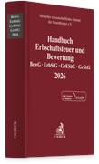 Cover Handbuch Erbschaftsteuer und Bewertung 2026: BewG, ErbStG, GrEStG, GrStG 2026