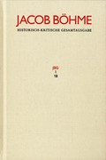 Cover Jacob Böhme: Historisch-kritische Gesamtausgabe / Band I,18: Gespräch des Meisters und Jüngers von dem Uber=Sinlichen leben (1622)