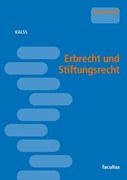 Cover Erbrecht und Stiftungsrecht