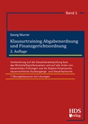 Cover Klausurtraining Abgabenordnung und Finanzgerichtsordnung