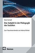 Cover Das Subjekt in der Pädagogik des Sozialen