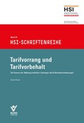 Cover Tarifvorrang und Tarifvorbehalt