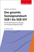 Cover Das gesamte Sozialgesetzbuch SGB I bis SGB XIV