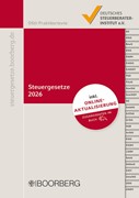 Cover Steuergesetze 2026