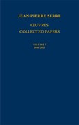 Cover Œuvres - Collected Papers V