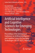 Cover Artificial Intelligence and Cognitive Sciences for Emerging Technologies