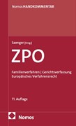 Cover Zivilprozessordnung: ZPO