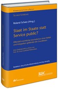 Cover Staat im Staate statt Service public?
