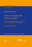 Cover Staat im Staate statt Service public?