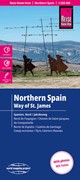Cover Reise Know-How Landkarte Spanien Nord mit Jakobsweg | Northern Spain and Way of St. James (1:350.000)