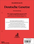 Cover Deutsche Gesetze: 205. Ergänzungslieferung