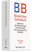 Cover Bürgerliches Gesetzbuch: BGB