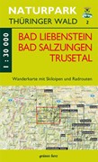 Cover Wanderkarte Bad Liebenstein, Bad Salzungen, Trusetal