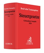 Cover Steuergesetze • Gebundene Ausgabe 2026
