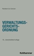 Cover Verwaltungsgerichtsordnung