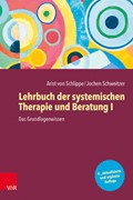 Cover Lehrbuch der systemischen Therapie und Beratung I
