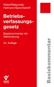 Cover Betriebsverfassungsgesetz (BetrVG)