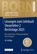 Cover Lösungen zum Lehrbuch Steuerlehre 2 Rechtslage 2025