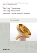 Cover Thinking Provenance, Thinking Restitution
