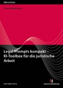 Cover Legal Prompts kompakt - KI-Toolbox für die juristische Arbeit - eBroschüre (PDF)