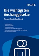 Cover Die wichtigsten Aushanggesetze für den öffentlichen Dienst