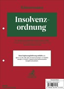 Cover Insolvenzordnung (InsO) / Insolvenzrecht (InsR): 51. Ergänzungslieferung