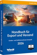 Cover Handbuch für Export und Versand