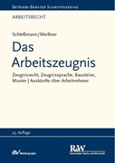 Cover Das Arbeitszeugnis