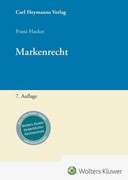 Cover Markenrecht