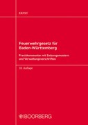Cover Feuerwehrgesetz für Baden-Württemberg