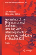 Cover Proceedings of the 19th International Conference Inter-Eng 2025 Interdisciplinarity in Engineering held during 3-4 October 2025