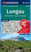 Cover KOMPASS Wanderkarte 67 Lungau, Radstädter Tauern, Maltatal 1:40.000