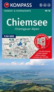 Cover KOMPASS Wanderkarte 10 Chiemsee, Chiemgauer Alpen 1:50.000