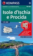 Cover KOMPASS Wanderkarte 680 Isole d' Ischia e Procida 1:15.000