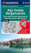 Cover KOMPASS Wanderkarte 104 Alpi Orobie Bergamasche, Parco delle Orobie Bergamasche, Valle Brembana, Valle Seriana 1:50.000