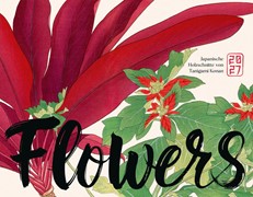 Cover Flowers Kalender 2027 | Japanische Holzschnitte von Tanigami Konan
