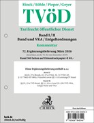 Cover TVöD: 72. Ergänzungslieferung