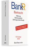 Cover Bankrecht: BankR