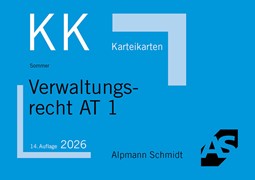 Cover Karteikarten Verwaltungsrecht AT 1