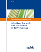 Cover Schreiben, Bescheide und Vorschriften in der Verwaltung - mit Aktualisierungsservice