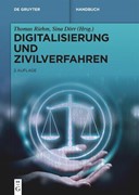 Cover Digitalisierung und Zivilverfahren