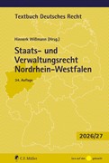 Cover Staats- und Verwaltungsrecht Nordrhein-Westfalen