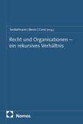 Cover Recht und Organisationen – ein rekursives Verhältnis