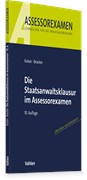 Cover Die Staatsanwaltsklausur im Assessorexamen