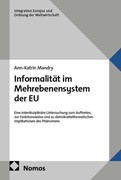Cover Informalität im Mehrebenensystem der EU